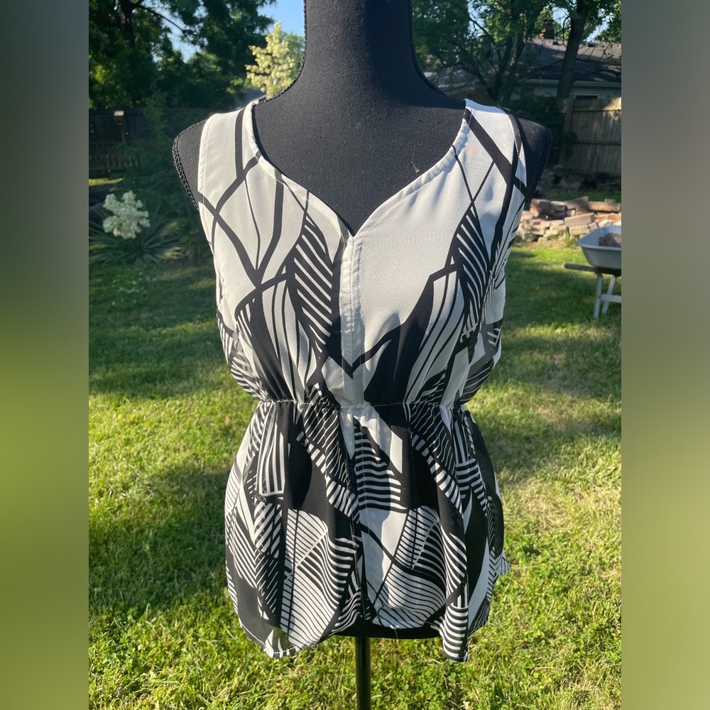 Abstract Blouse